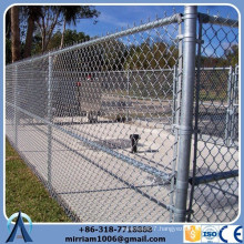2015 hot sale galvanized used chain link fence panels